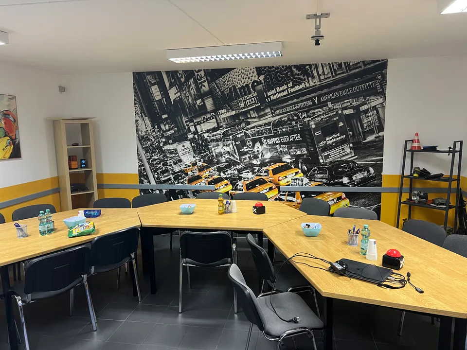 Theorie-Klassenraum der Fahrschule Rüther